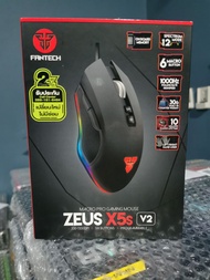 เมาส์เกมมิ่ง FANTECH X5s V2 Zeus Gaming Macro Mouse RGB เมาส์มาโคร ประกันศูนย์ 2 ปี