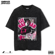 Fiego LEE HAECHAN | Premium Stonewash Oversize T-Shirt | Oversize TShirt