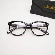 Frame Kacamata Baca Minus Pria Wanita Keren TC/B008 original Black