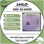 A8 A8-Series AMD 6600K A8 6600 3.9GHz Quad-Core เครื่องประมวลผลซีพียู AD660KWOA44HL FM2เต้ารับ