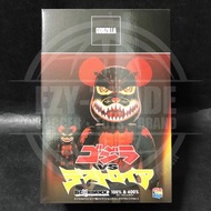 22年9月新貨！全新未開封 Medicom Toy Bearbrick Be@rbrick 100%+400% 紅蓮哥斯拉 Godzilla (透明ver.)