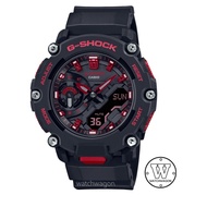 Casio G-Shock GA-2200BNR-1A Black &amp; Red Series Analog Digital Gents Watch Resin Band ga-2200 ga2200 ga-2200bnr-1adr