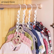 [Prs] 9 hole magic clothes hanger multifunction folding hanger rotating clothes hanger [DDD]