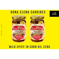 Doña Elena Spanish Sardines in Mild Spicy Corn Oil 228g