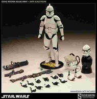 漫玩具 全新 SIDESHOW 星際大戰 STAR WARS clone trooper 白兵