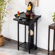 New Chinese Style Console Modern Minimalist Living Room a Long Narrow Table Side View Table Entrance Cabinet Zen Foyer Doorway Altar Narrow EIUS