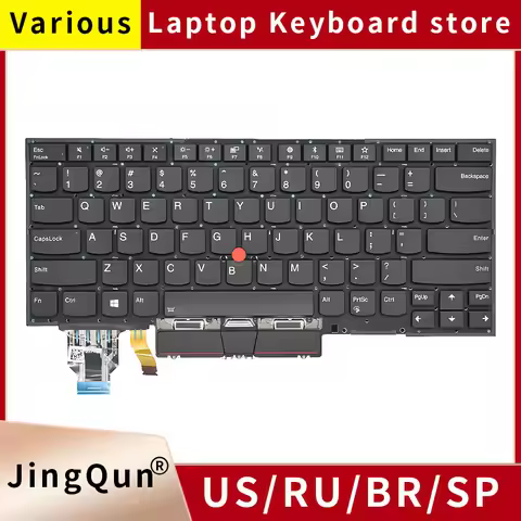 New layout keyboard For Lenovo Thinkpad X1 Carbon 7th Gen 7 Gen7 2019 20QD 20QE 20R1 20R2 Keyboard U
