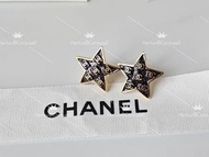 Chanel Earrings金屬星星耳環24C