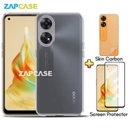 3in1 Case Package Oppo Reno 8T 4G, 8 4G, 8 5G, 8 Pro 5G, 7 4G, 6 4G, 5F, 5, 4, 4F, 2Z, 2F Ultra Clea