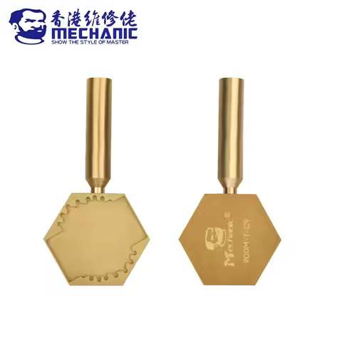 MECHANIC 900M-T-C9 Pure Copper 7 in 1 Miniature Heating Platform Micro Solder Station For CPU IC Chi