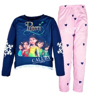 CD009-Girls PUTERI Long Sleeves Pyjamas + Long Pants