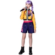 ชุดคอสเพลย์ปาร์ตี้ Kpop Rumi Zoey Mira สำหรับเด็ก นักล่าปีศาจ วัยรุ่น ชุดแสดงบนเวที ชุดนักร้องป๊อปสำ