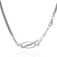 🇰🇷 51PERCENT Chain Logo Necklace Thick Snake Chain 43-48cm Korea Authentic