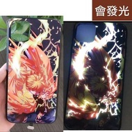包郵 發光手機殼 我妻善逸 鬼滅之刃 內置芯片可發光(彩光)有3款圖案可選 Agatsuma Zenitsu iPhone case