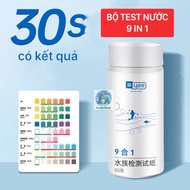 [9 IN 1] 9in1 water test kit, test pH/gH/kH/No3/No2/TCL/Cl2/H2S/TA
