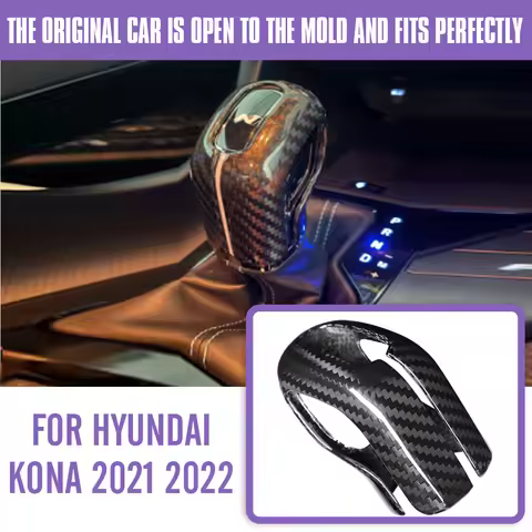 For Hyundai Elantra CN7 N Veloster N Kona N i20N i30N Gear Head Shift Knob Trim Cover Car Interior A