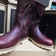 POLICE SAFETY SHOES # P93116 # SAFETY BOOTS # GENUINE LEATHER # KASUT KERJA SAFETY LELAKI # 💯 ORIGIN