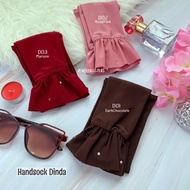🌹[LAST STOCK] HANDSOCK DINDA by Nurbella | Handsock Ruffle | Handsock Cantik | Handsock Ropol