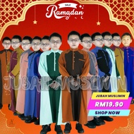 CY 367 JUBAH PANJANG KURTA MUSLIMIN ISLAM BUDAK BOYS KIDS / Jubah Tahfiz Budak Lelaki