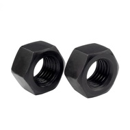 Grade 8 Hex Nut (Black) Hex Nut High Strength Nut M2/M2.5-M30 (LGQ)