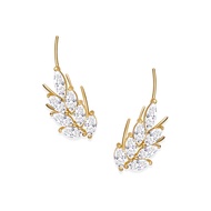 HEFANG HEFANG Gilt Wheat Ear Earrings Wedding Simple Classy Earrings Earrings Earrings Valentine's D