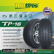 ยางรถยนต์ 185/60R15 ยางไทย ยี่ห้อ TBB TIRE รุ่นTP16 ปี2025 นุ่ม เงียบ รีดน้ำดีทุกสภาพถนน เป็นยางไทยท