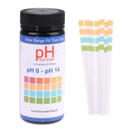 100PCS PH0-14 Test Paper Laboratory Household Strips Indicator Scientific Litmus Acid Testing 1PC