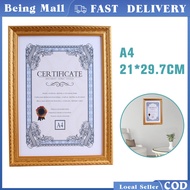 Certificate Frame A4 21x29.7cm Placement Certificate Frame Display Stand