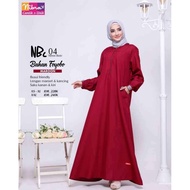 Nibras, Basic Gamis NBC 04, Gamis POLOS Nbc04 maroon Original