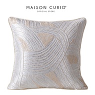 Capella Cushion Cover Silver - 45cm x 45cm