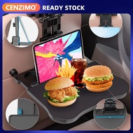 Car Food Tray Meja Stereng Kereta Upgraded drawers Car Seat Hanging Table Eat Work Drink Seat Tray
