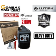 Lutian LT1800IS  2000watt inverter silent generator 6 MONTH LOCAL WARRANTY