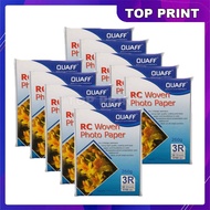 10packs Quaff RC Woven Photo Paper Size: 3R 260gsm
