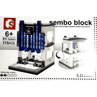 Lego Sembo Block Children's Toys - Assembling Blocks Into Buildings - SNI Toys Practice Children's Skills