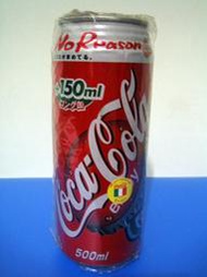 可口可樂 Coca Cola 日本世界足球大鋁罐(2003年日本購買*0.5Liter)