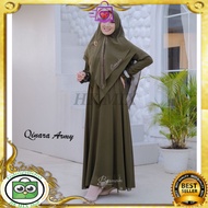 HK MIX- Gamis Qinara ORI Bermerks Syar'i / Gamis Set Syari