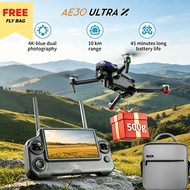 Professional Drone AE30 Utral : With 3 - Axis Gimbal, 10KM Flight, Inbox Airdrop Fish Drone, 48Min E