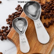 TONFASHION Coffee Bean Measuring Spoons, Stainless Steel 1 Tbsp or 2 Tbsp Coffee Scoops, Durable 15/