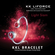 promo! gelang kk liforce bracelet / free botol hydrogen - 4. light siam