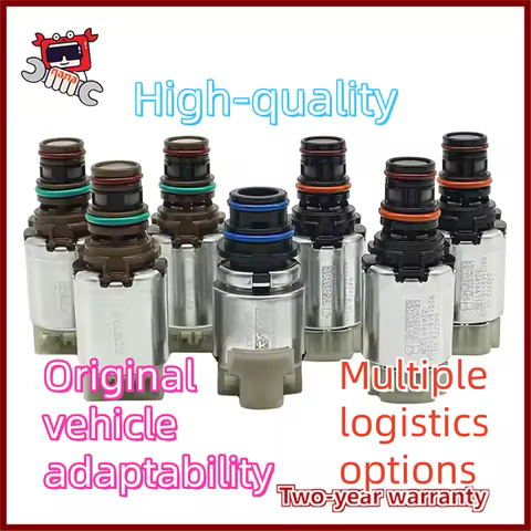 OEM 6F35 6R80 solenoid valve 7-piece set suitable for Ford Escape Fusion Mazda CV6Z-7G391-A after 20