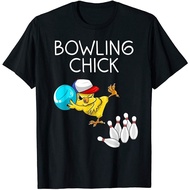 Funny Bowling Cute Bowling Chick Sports Athlete T-Shirt