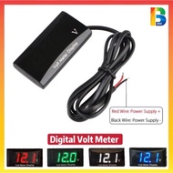 DIGITAL VOLT METER 12V 4 Type Diferent Colour Variation Car Kereta Motor Meter Battery