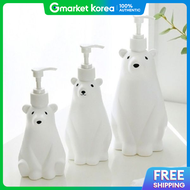 Detergent Refill Dispenser Case Papa Bear 950ml Pump Kitchen Detergent Dispenser Portioning