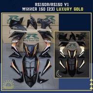 [READY STOCK] COVERSET/BODYSET HONDA RS150/RS150R V1 WINNER 150 (23) LUXURY GOLD
