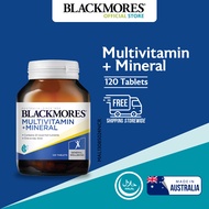 Blackmores Multivitamin + Mineral 120s - Helps Supplement An Unbalanced Diet (Min 6 Months Expiry)