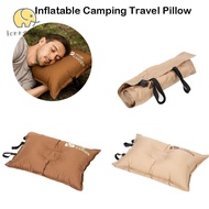 LONNGUVO Inflatable Pillow, Sponge Material Portable Camping Pillow, Cozy Ultralight Comfortable Aut