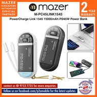 Mazer M-PC45LINK1545 PowerCharge Link 1545 15000mAh PD45W Power Bank