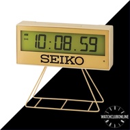 [WatchClubOnline] QHL084G Seiko Table Clock DIgital Quartz Alarm Light Stopwatch Timer Marathon QHL084 QHL-084 QHL-084G