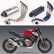 It is suitable for Honda Honda cbr650r cb650r cb650f motorcycle refitting full exhaust pipe for 14-19 years