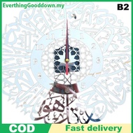 Ed Acrylic Surah Al Ikhlas Wall Clo Islamic Calligraphy Eid Decor Wall Clo Acrylic Mirror Decoration